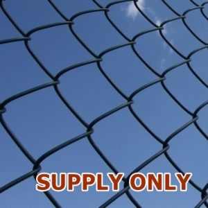 17.5 METERS CHAIN LINK ROLLS BLACK PLASTIC COATED 50 MM X 50 MM